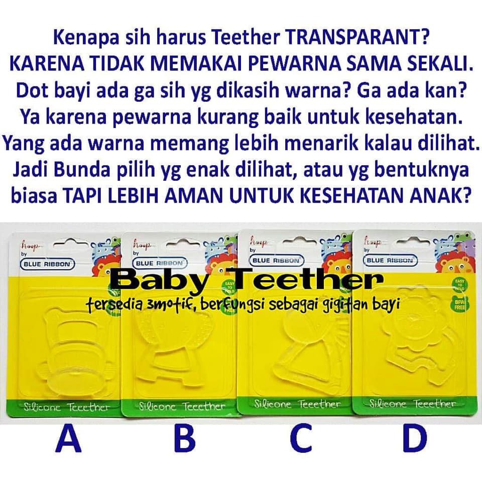 Teether Transparant