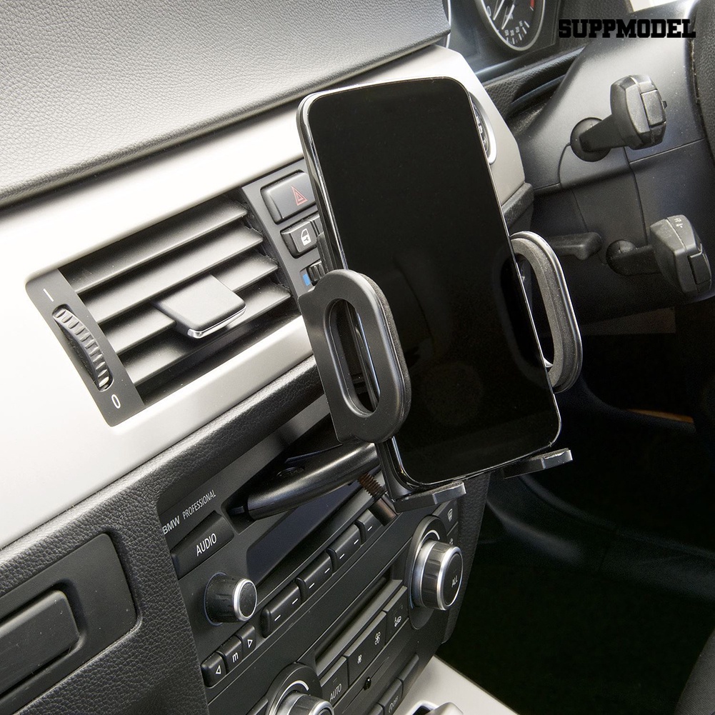 Sdl Bracket Holder Handphone / GPS Universal Teleskopik Untuk Slot CD Mobil