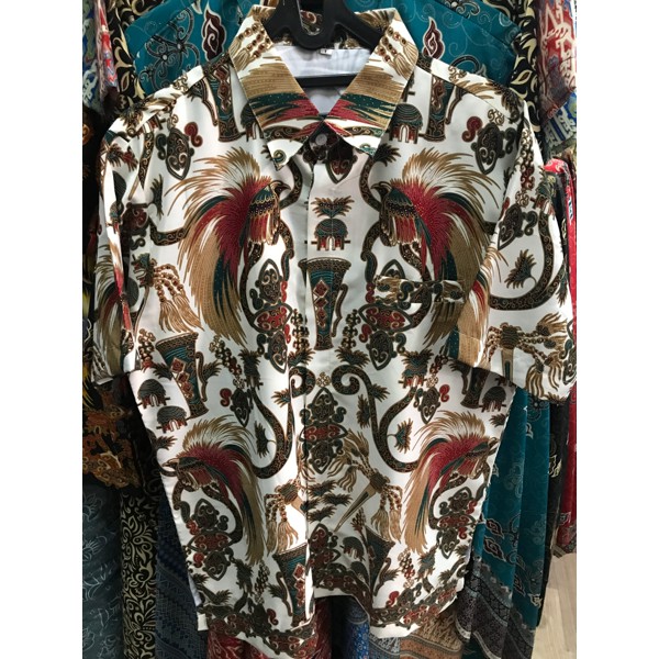 Batik Papua Lengan Pendek / Batik Papua Pria Keren
