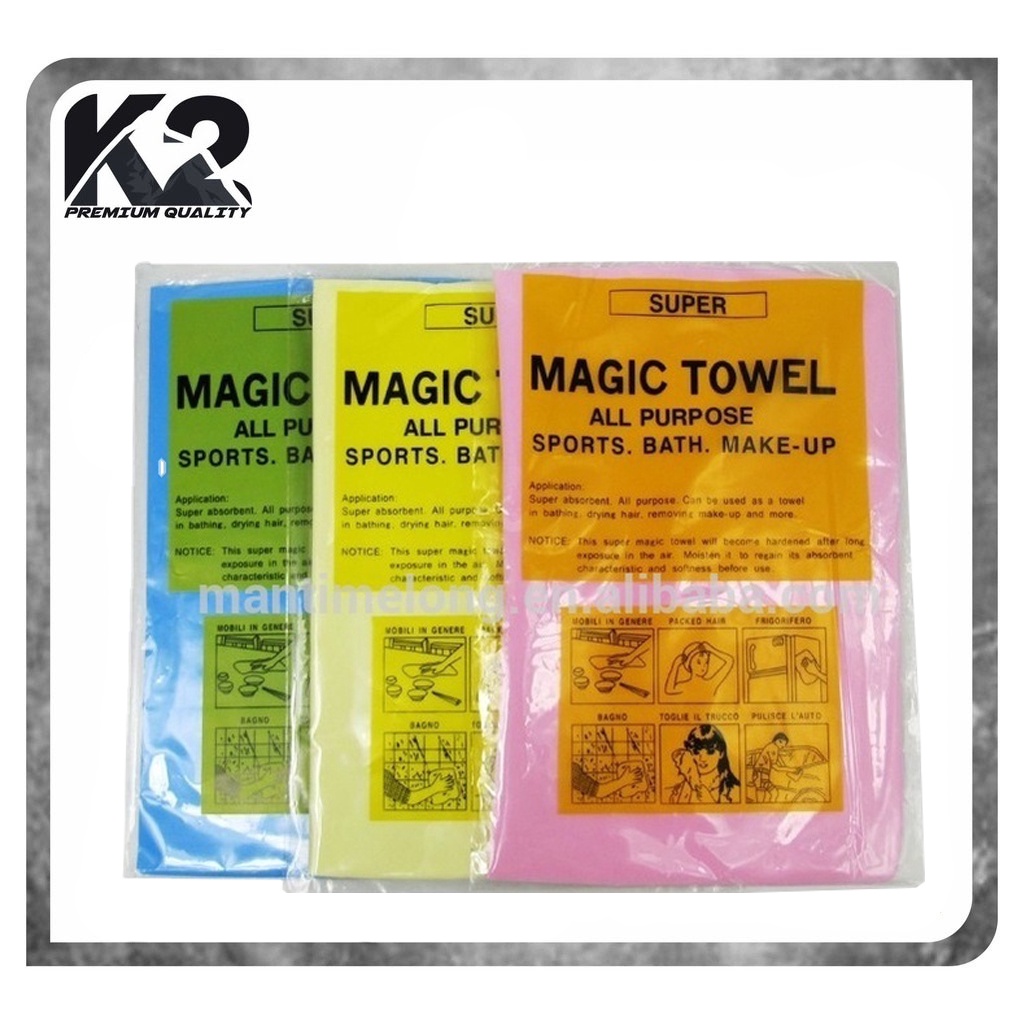 Kanebo MAGIC TOWEL 20x30 Kain Lap Kanebo Serat Chamois Sintetis High Quality