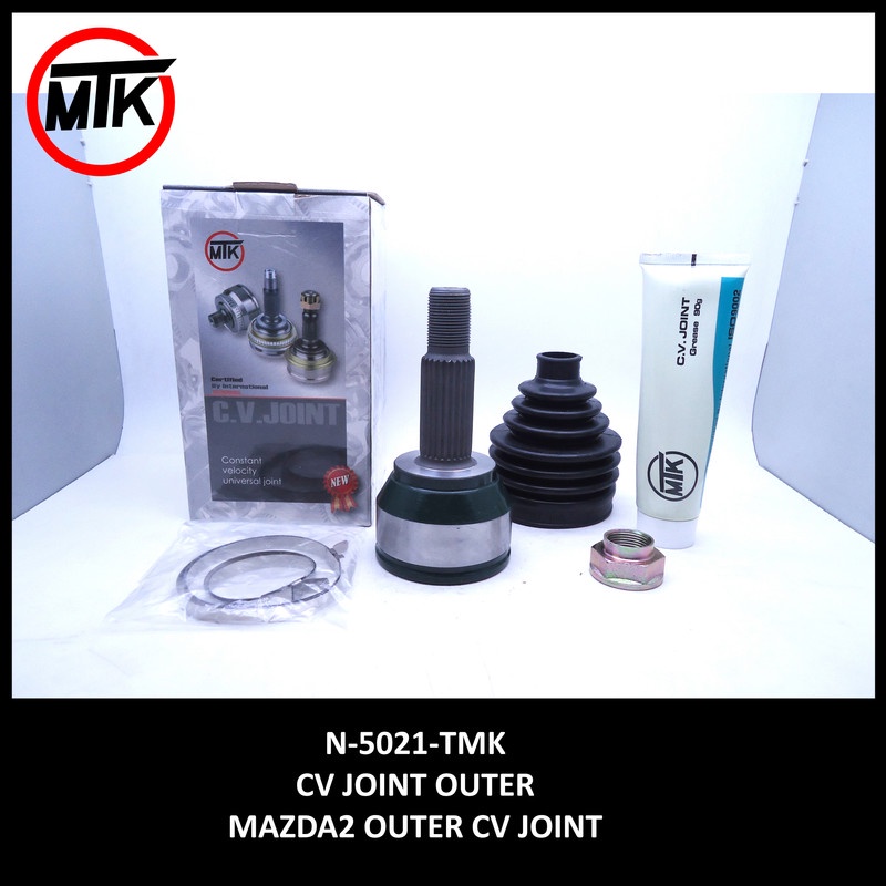 CV JOINT LUAR MAZDA2 NON SKY MANUAL OUTER CV JOINT TMK AS RODA