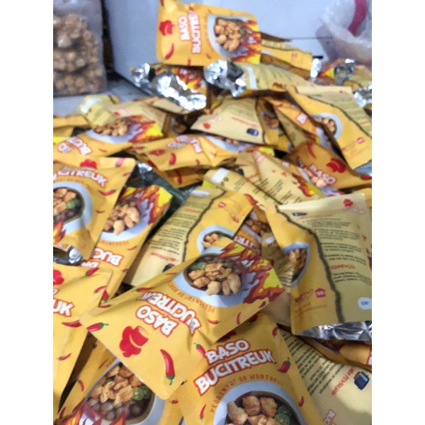 

(READY STOK) Baso Aci Geprek tulang rangu baso instan / Boci khas garut BASO