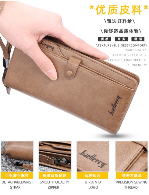 Dompet Panjang Clutch Pria | Wanita Baellerry 34