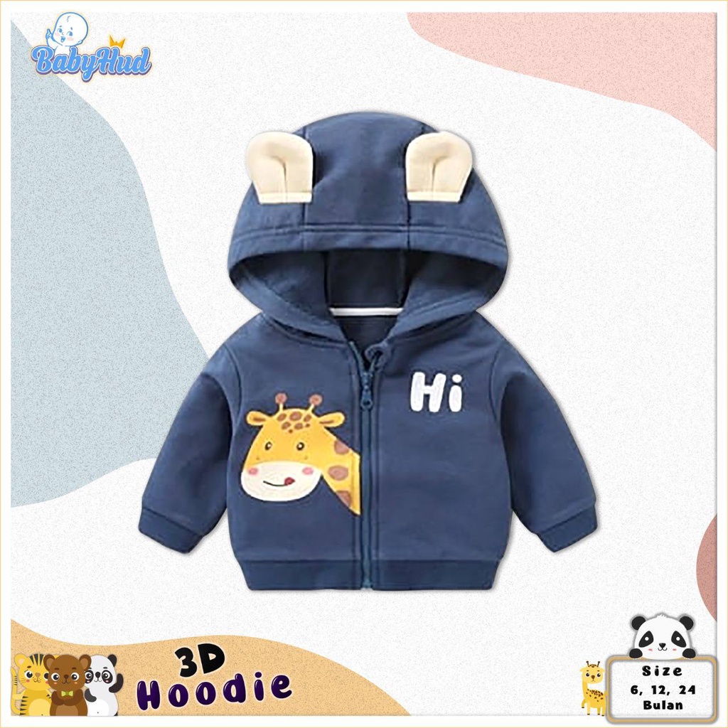 Sweater Hodie Baby Hud 3d