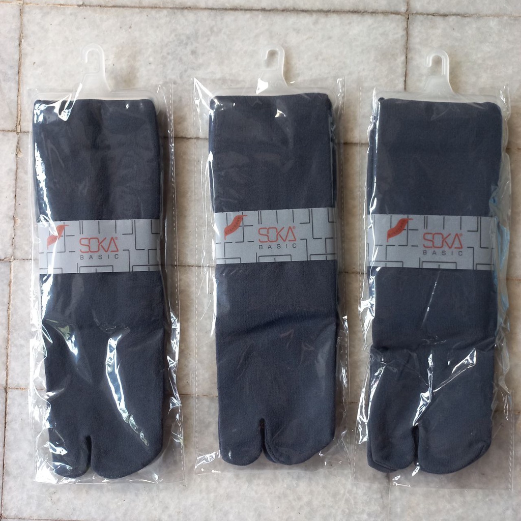 Kaos kaki soka basic jempol polos XL