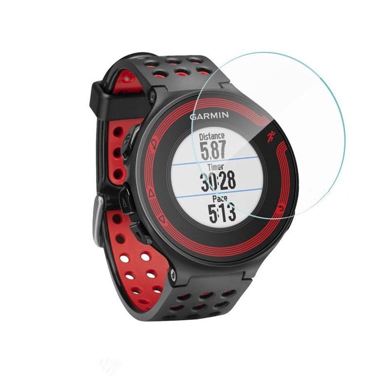 Pelindung Layar Tempered Glass 9H untuk Garmin Forerunner 225 / 230 / 235 / 620 / 630 HR