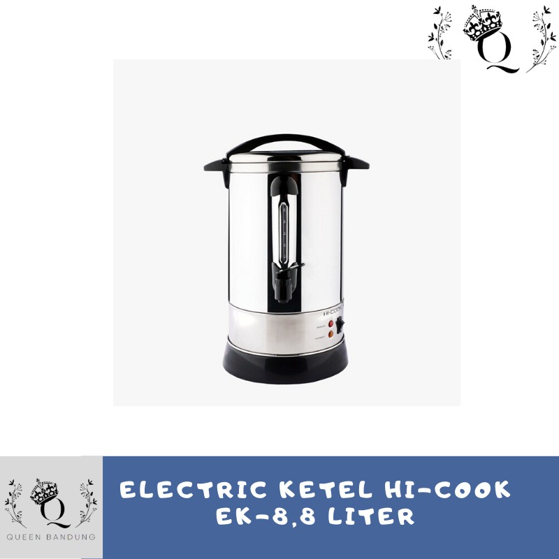 Electrik Kettel Hi-Cook EK-8,8 Liter Hi cook Hicook