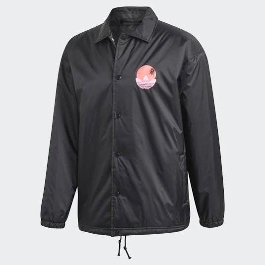 jaket track pria adidas tropical coach DV2039