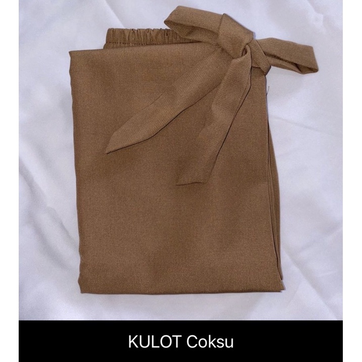 KULOT RIBON PANTS / CELANA KULOT / KULOT WOLFIS POLOS