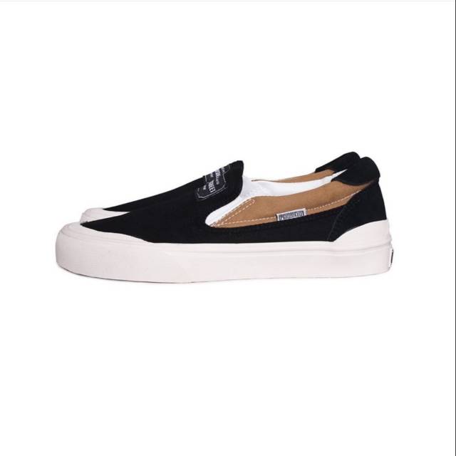 Poison Street - Noir Slip On / Black Brown