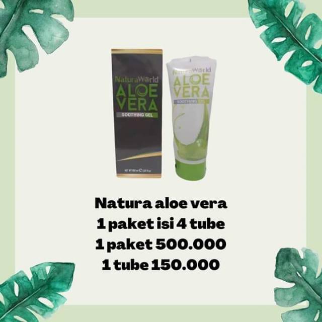 NATURA ALOE VERA SHOOTING GEL NATURA WORLD