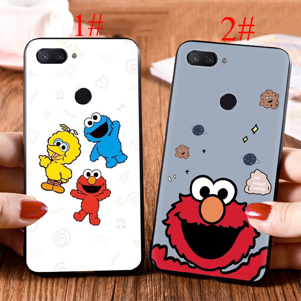 Casing Soft Case Desain Kartun Elmo Lucu Untuk Redmi Note 5a Prime