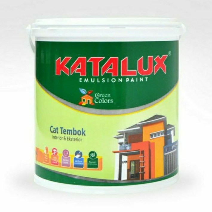 Katalux Khusus Vinyl Acrylic Emulsion Pain Cat Tembok 5 Kg