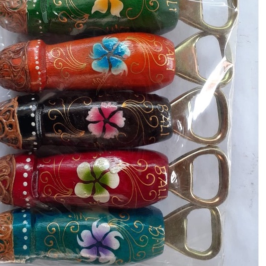 isi 5pcs bukaan pembuka tutup botol kerajinan tangan handicraft bali