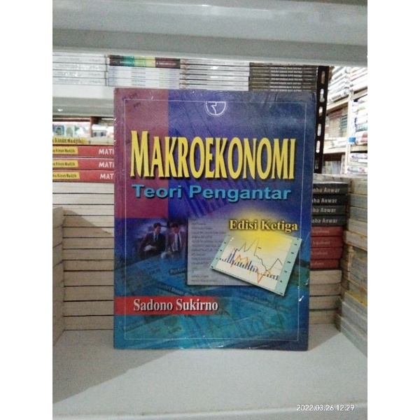 Buku Makroekonomi Teori Pengantar Sadono Sukirno / Makro Ekonomi Sadono Sukirno #ORIGINAL