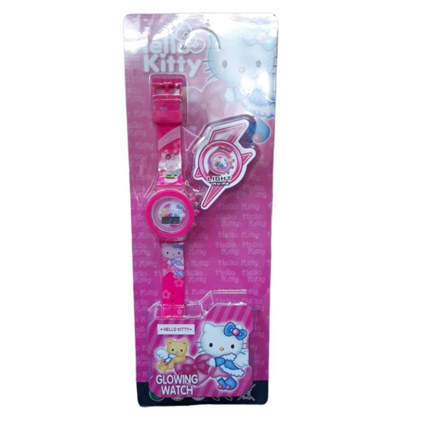 Jam Tangan Anak Wanita Light/Lampu Nyala Warna Warni