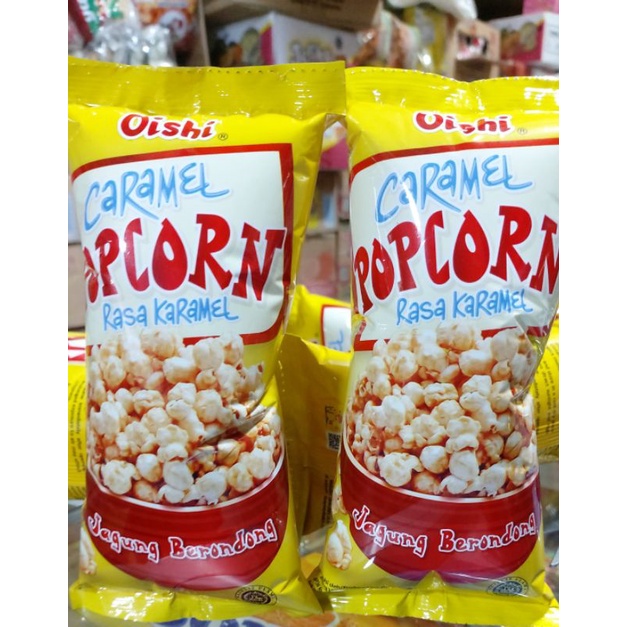 

Oishi popcorn caramel 11gr (harga per pcs)