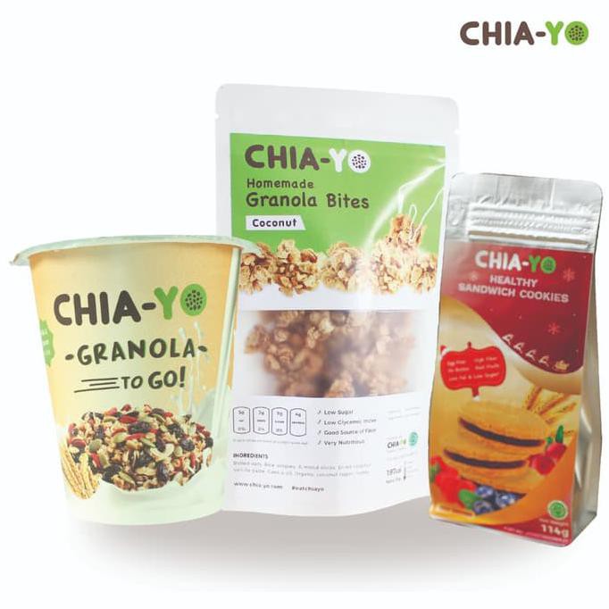 

Granola Bites + Cereal to Go + Cookies Mix Berries Bundling