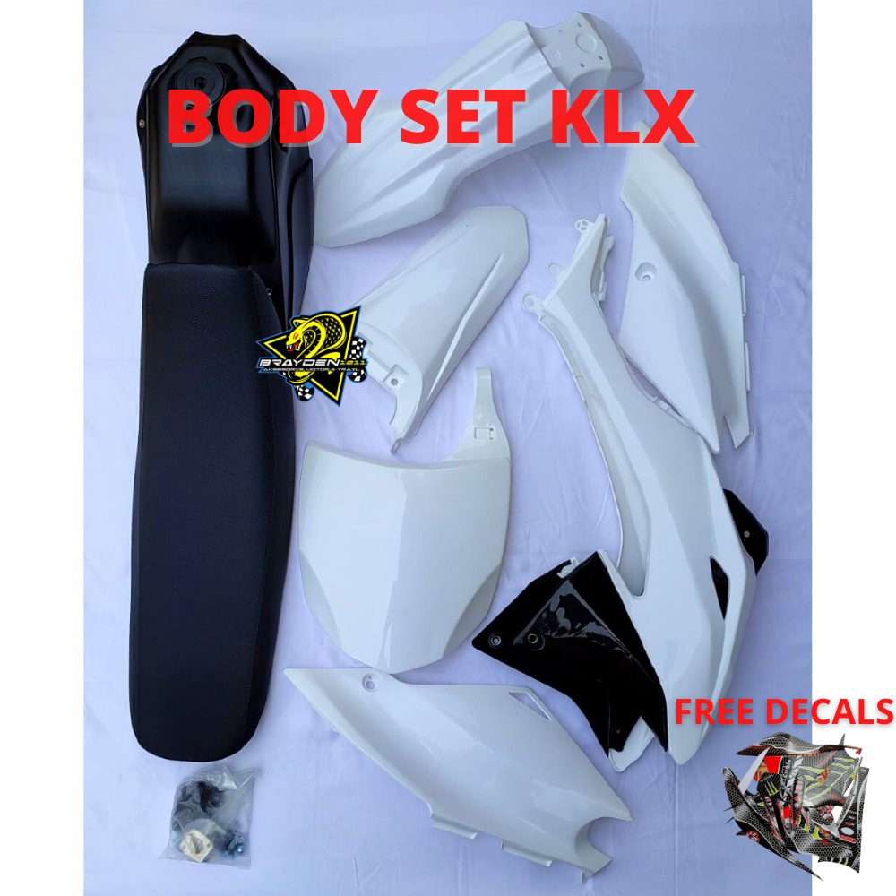 BODY SET KLX BF/BODY SET TRAIL VIXION/BODY SET KLX/BODY FULL SET KLX