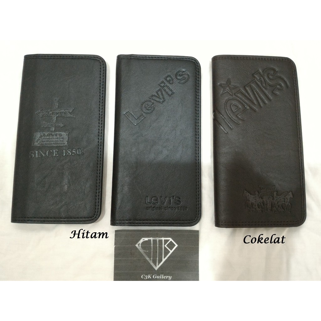 Dompet Kulit Levis Pria Panjang Import DLS-039