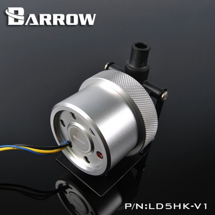 BARROW LD5HK-V1 Aluminum Heatsink Top Kit For D5 / MCP655 Pump Silver