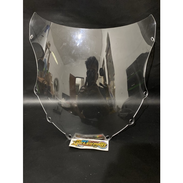 Visor Windshield Bening Ninja RR Old Lama - RR Old Bening, Kardus Plastik
