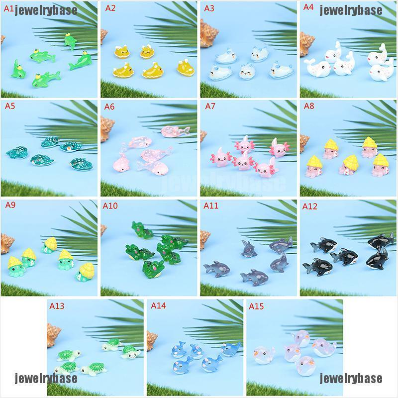 5pcs Miniatur Hewan Laut Hiu Untuk Taman