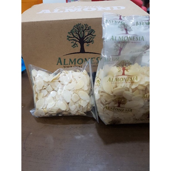 

almond slice almonesia