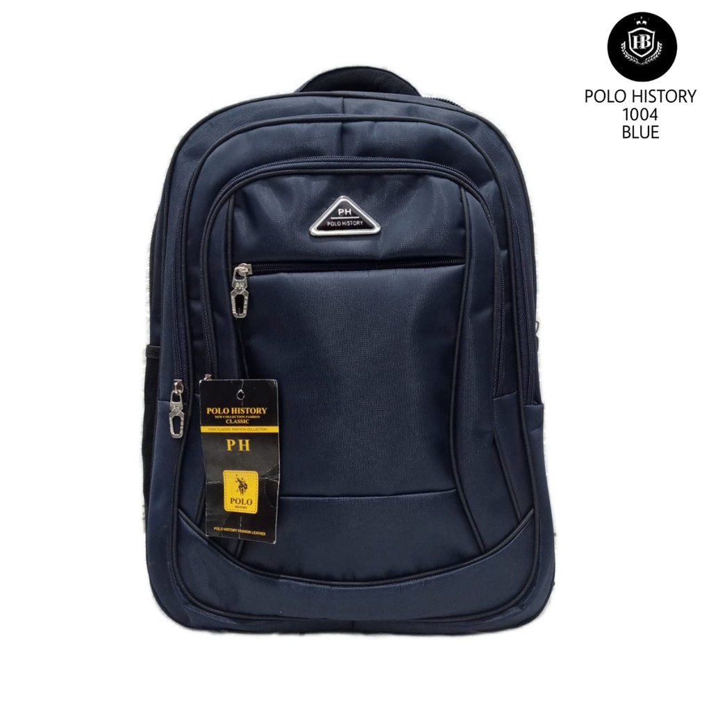 Tas Ransel Untuk Sekolah / Kerja / Kuliah Polo History 1004 Laki Laki & Perempuan