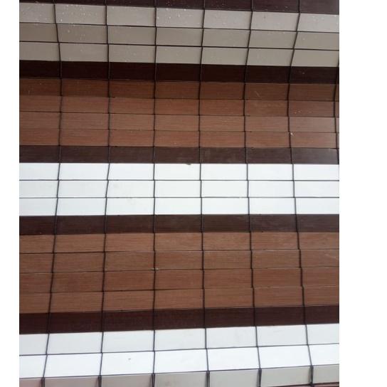 Bagus Dipakai.. kerey tirai gulung bahan plastik PVC