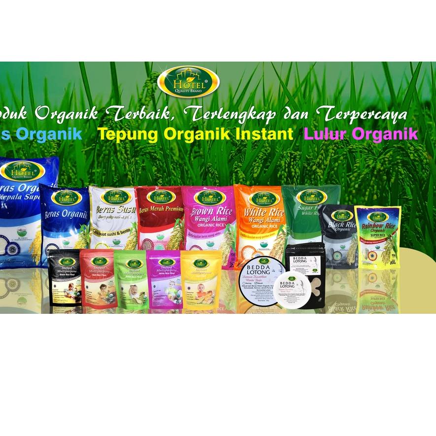 

10.10 Product HOT Tepung Beras Putih Organik Makanan Bayi MPASI 120 gr HOTEL - Tepung Beras Putih Organik - Tepung Organik Instant Beras Putih - HOTEL Tepung Beras Putih Organik 120gr 