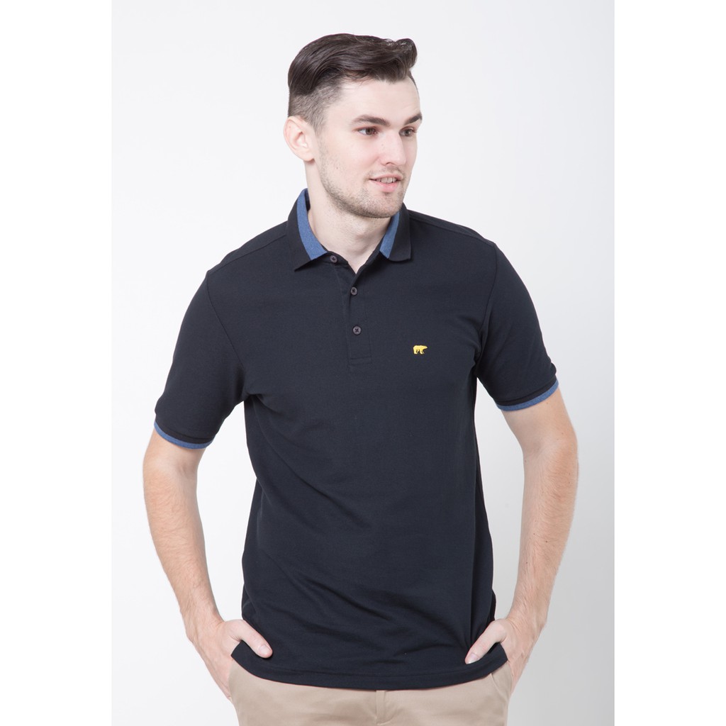  JACK  NICKLAUS  CHAMPION 2 POLO SHIRT REGULAR FIT HITAM 