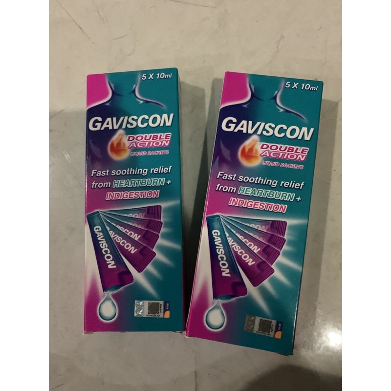 GAVISCON DOUBLE ACTION