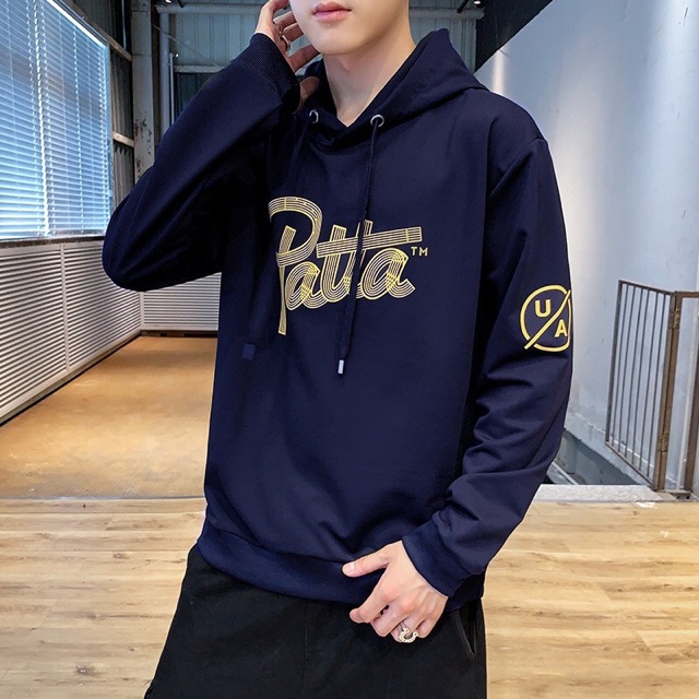 SWEATER HOODIE COWOK PRIA PAUTA FASHION KEKINIAN PREMIUM