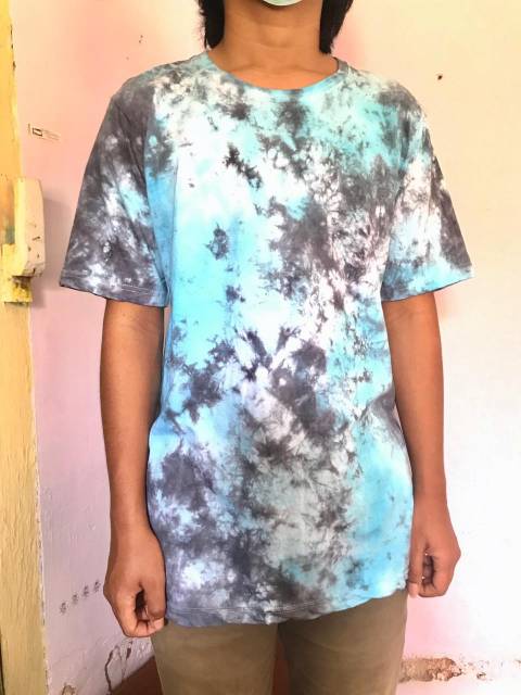 Kaos Tiedye / TieDye T-shirt Oversize Handmade