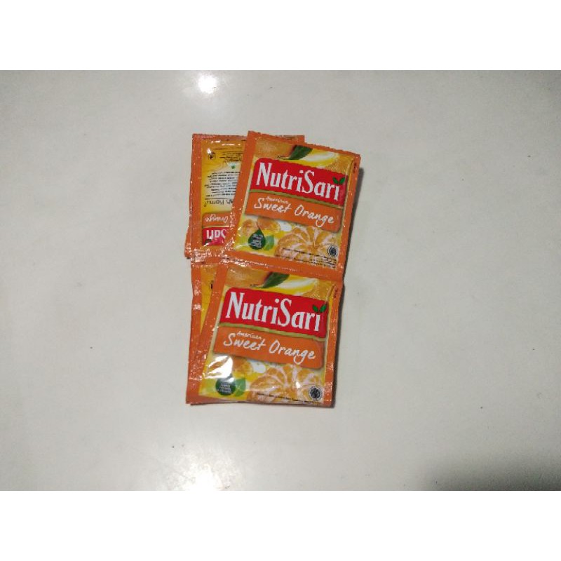 

Nutrisari Sweet Orange Sachet 14gr