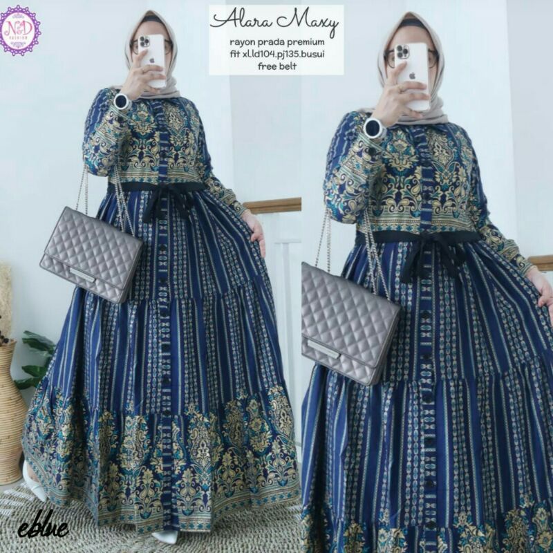 ALARA Maxi Dress Wanita Muslim