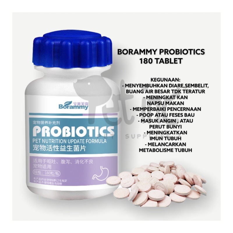 BORAMMY PROBIOTICS 180 TABLET