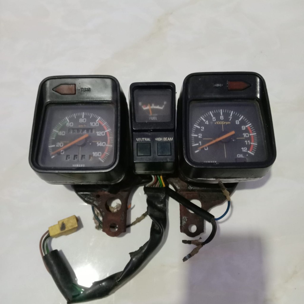 speedometer assy spedometer kilometer Yamaha RX-King kotak old lama original