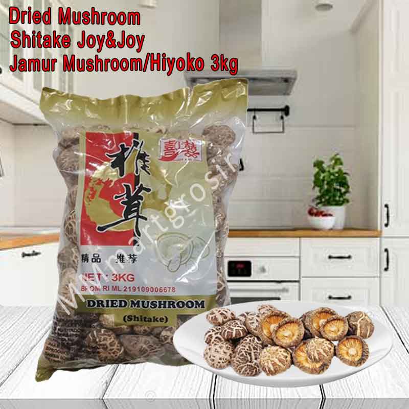 Dried Mushroom / Shitake Joy&amp;Joy / Jamur Mushroom / Jamur Hiyoko / 3kg