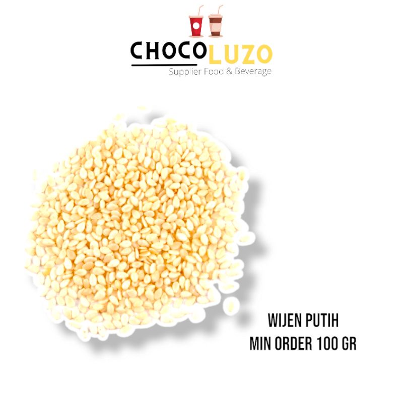 

Wijen putih biji 1ons 100gr