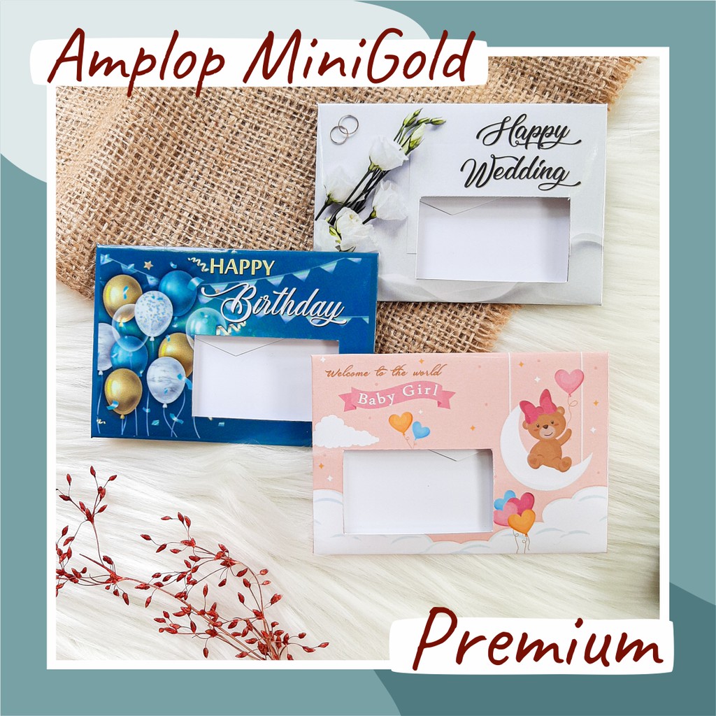 

Amplop MiniGold/EoaGold Premium - Landscape