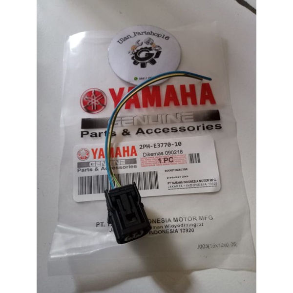 Socket Soket Injector Injektor Yamaha Mio M3 Mio Z S Mio 125 Freego Xeon RC Jupiter Z1 Orisinil YGP