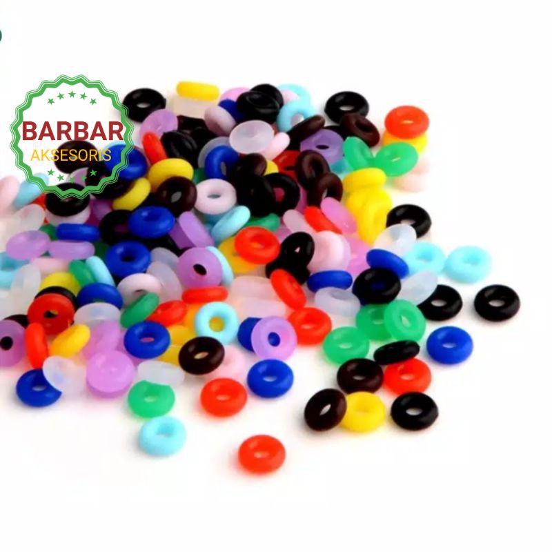 Karet Pembatas Gelang Stopper Rubber Wire Rope