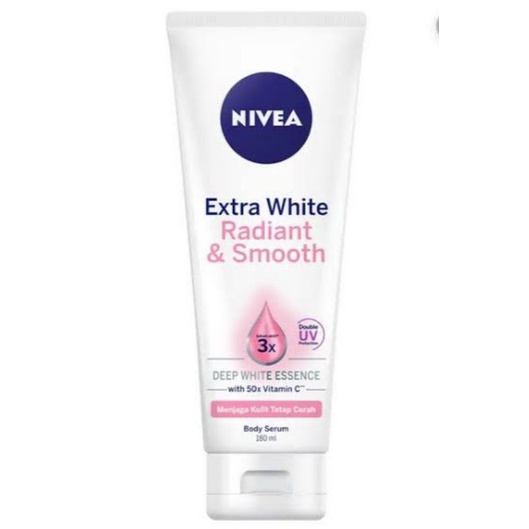 Nivea Body Serum Radiant &amp; Smooth 180ml