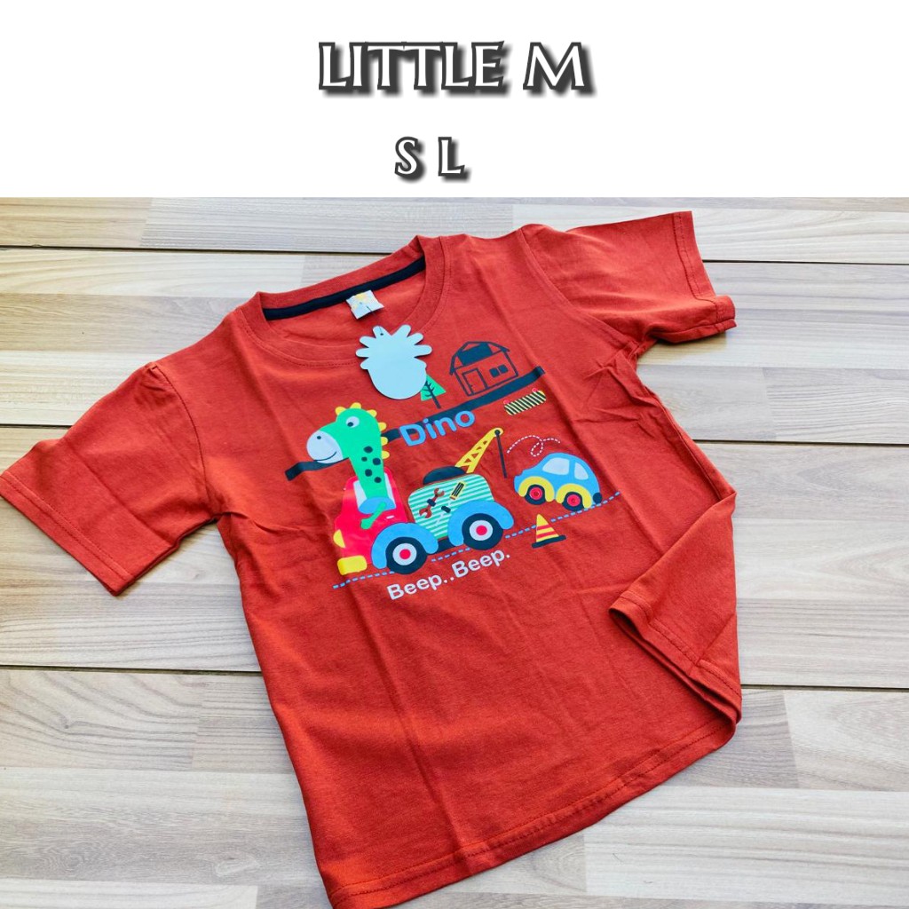 kaos little m bata13