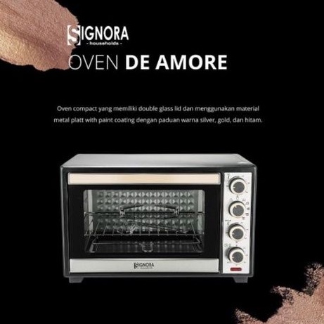 Oven Listrik Signora De Amore 38L Rosegold