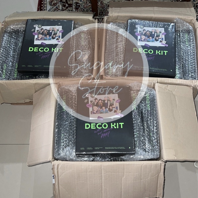 [Ready Stock ] BTS Deco Kit SEALED