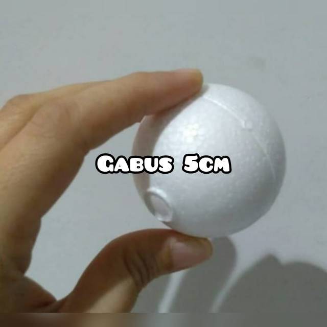 Bola gabus 5cm bola sterofoam styrofoam