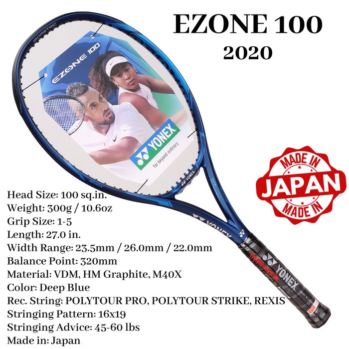 EZONE 100 300g Deep blue 2020 Yonex - raket tenis